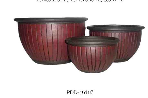 Color Clay Pot (กระถางดินเผาสีคละลาย)