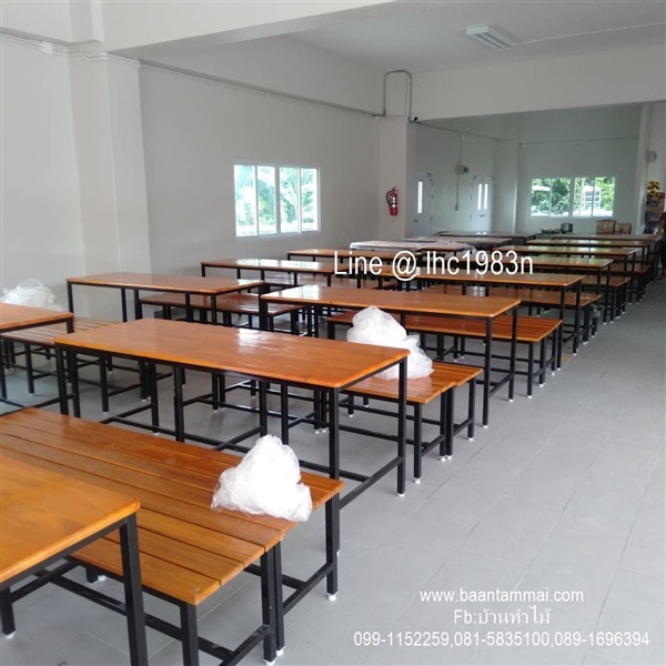 โต๊ะโรงอาหาร โต๊ะสนามฟุตบอล โต๊ะสวนอาหาร เก้าอี้ขาเหล็ก 