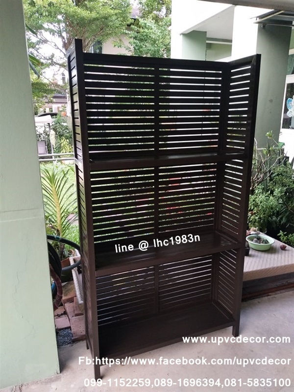 ชั้นวางต้นไม้ ชั้นวางกระถางไม่ผุ ชั้นวางupvc ชั้นวางของ ชั้น | บ้านทำไม้ - พุทธมณฑล นครปฐม