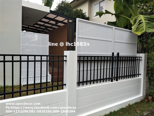 ระแนงกระถางupvc ระแนงปลูกไม้เลื้อยupvc กระถางupvc ระแนงบังตา